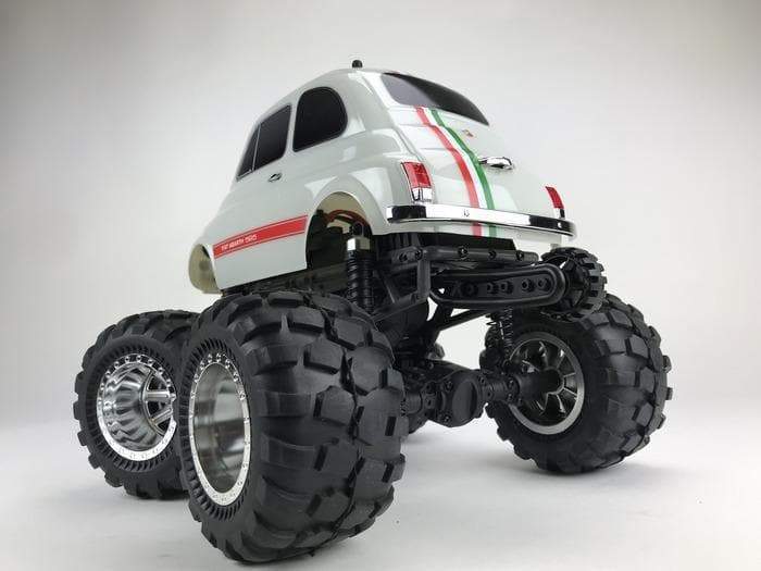 8910 Fiat Abarth 595  1/12 Scale 2WD Monster Truck Q-Series - Image 4