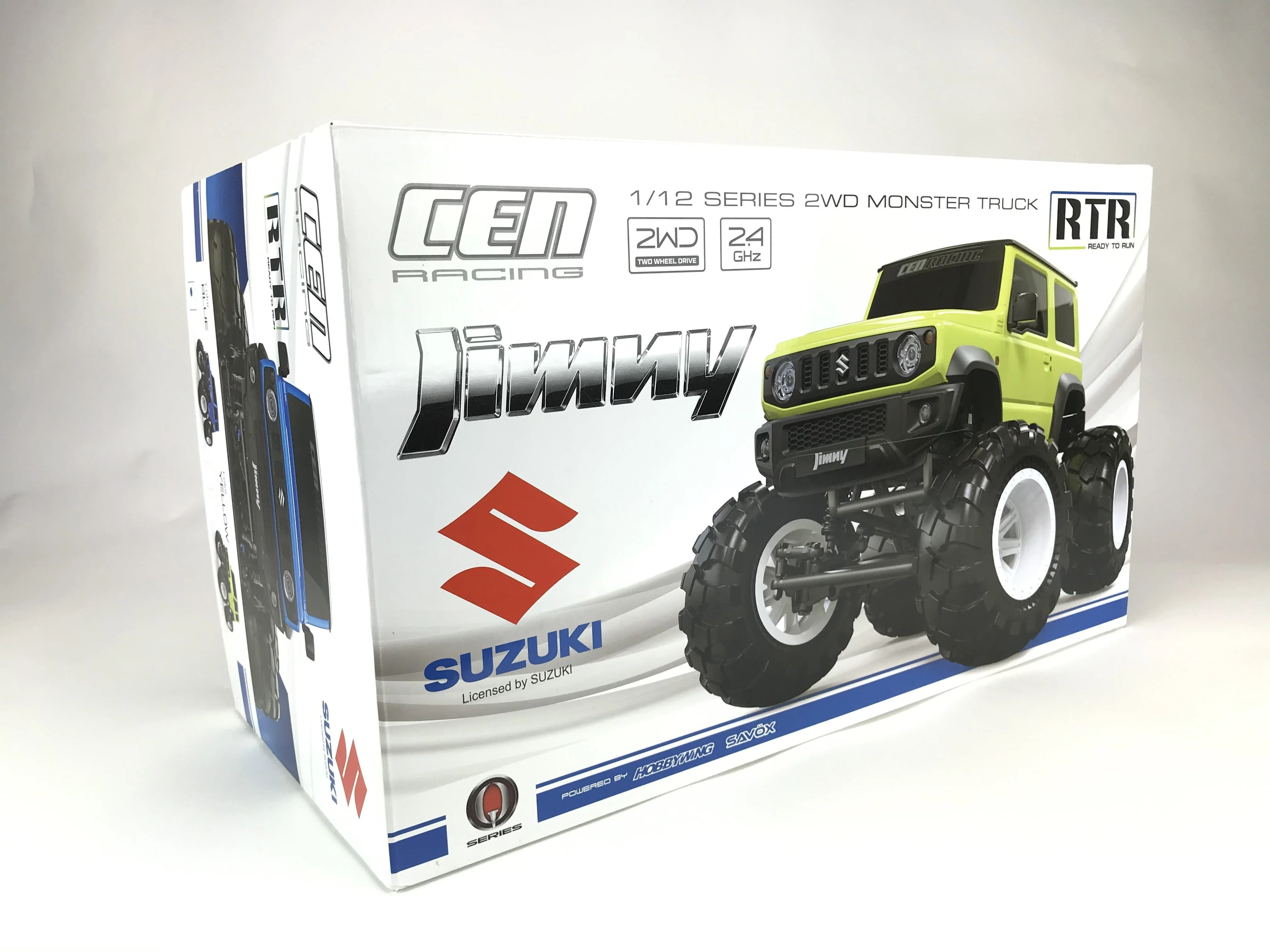 8936 Suzuki Jimny (Yellow) 1/12 Scale 2WD RTR Monster Truck Q-Series - Image 17