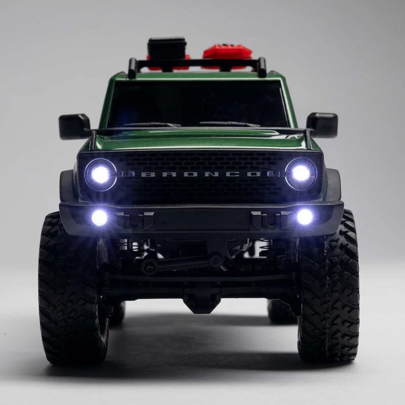 Axial 1/24 SCX24 Ford Bronco 4X4 RTR Brushed Rock Crawler (Battery & Charger Included) - Green - Image 12