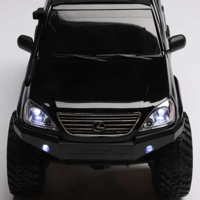 Axial 1/24 SCX24 Lexus GX 470 4X4 Rock Crawler RTR - Black - Image 16