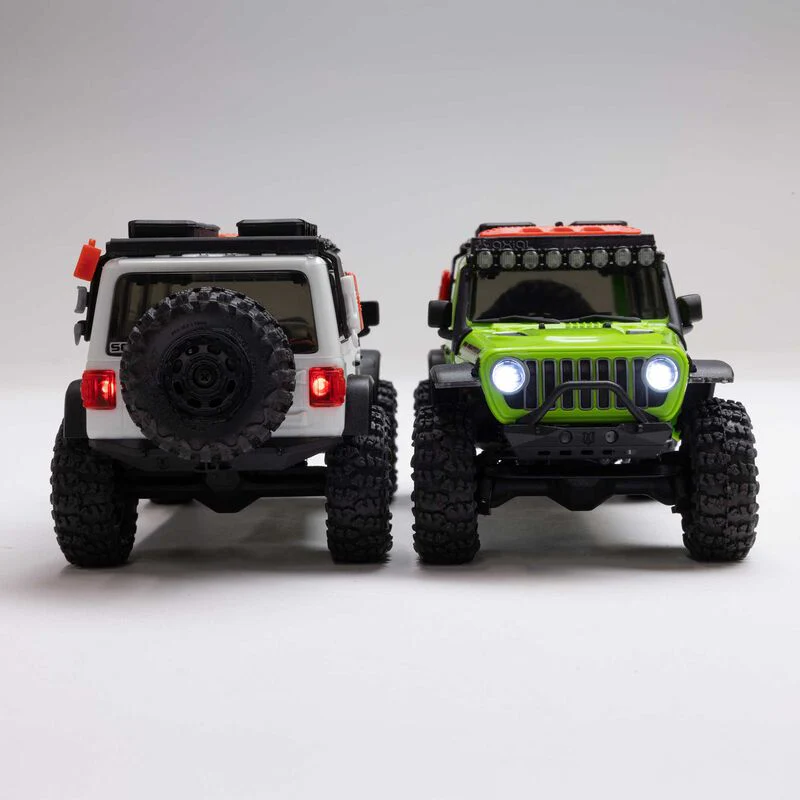 Axial 1/30 SCX30 Jeep Wrangler JLU 4X4 RTR Brushed Rock Crawler (Battery & Charger Included) - Image 62