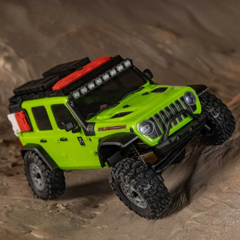 Axial 1/30 SCX30 Jeep Wrangler JLU 4X4 RTR Brushed Rock Crawler (Battery & Charger Included) - Image 9