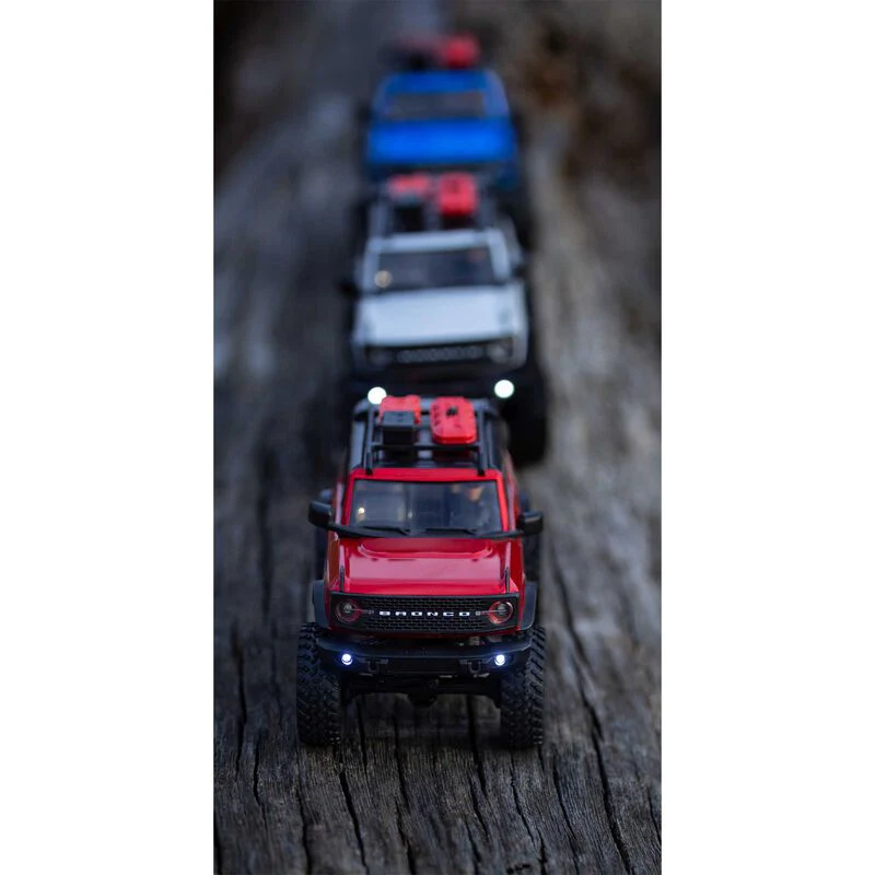 Axial Racing SCX24 2021 Bronco 4WD Truck Brushed RTR - Blue - Image 23
