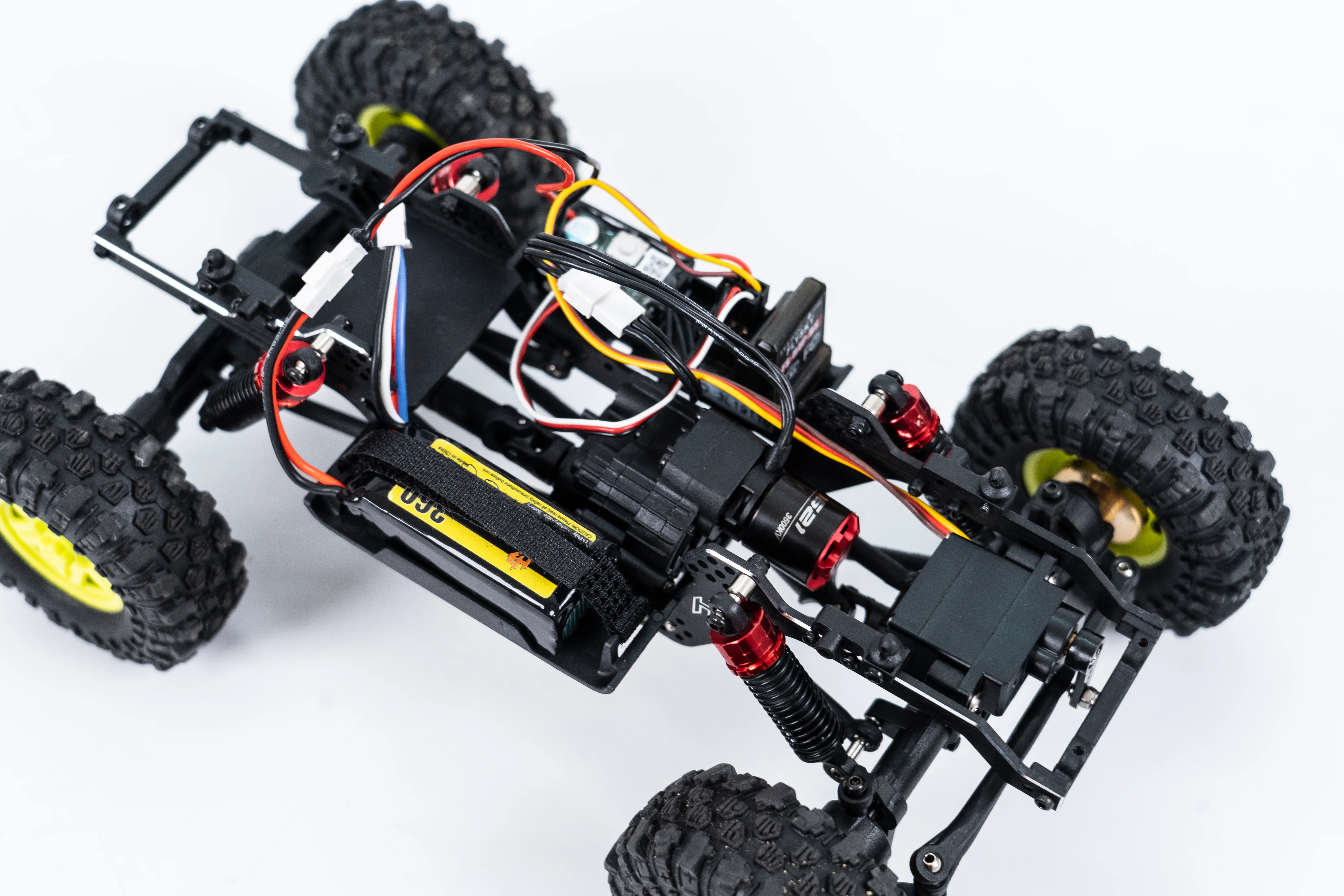 Hobby Plus 1/18 CR 18P PRO Brushless Juice Up 4X4 RTR Rock Crawler - Red - Image 19