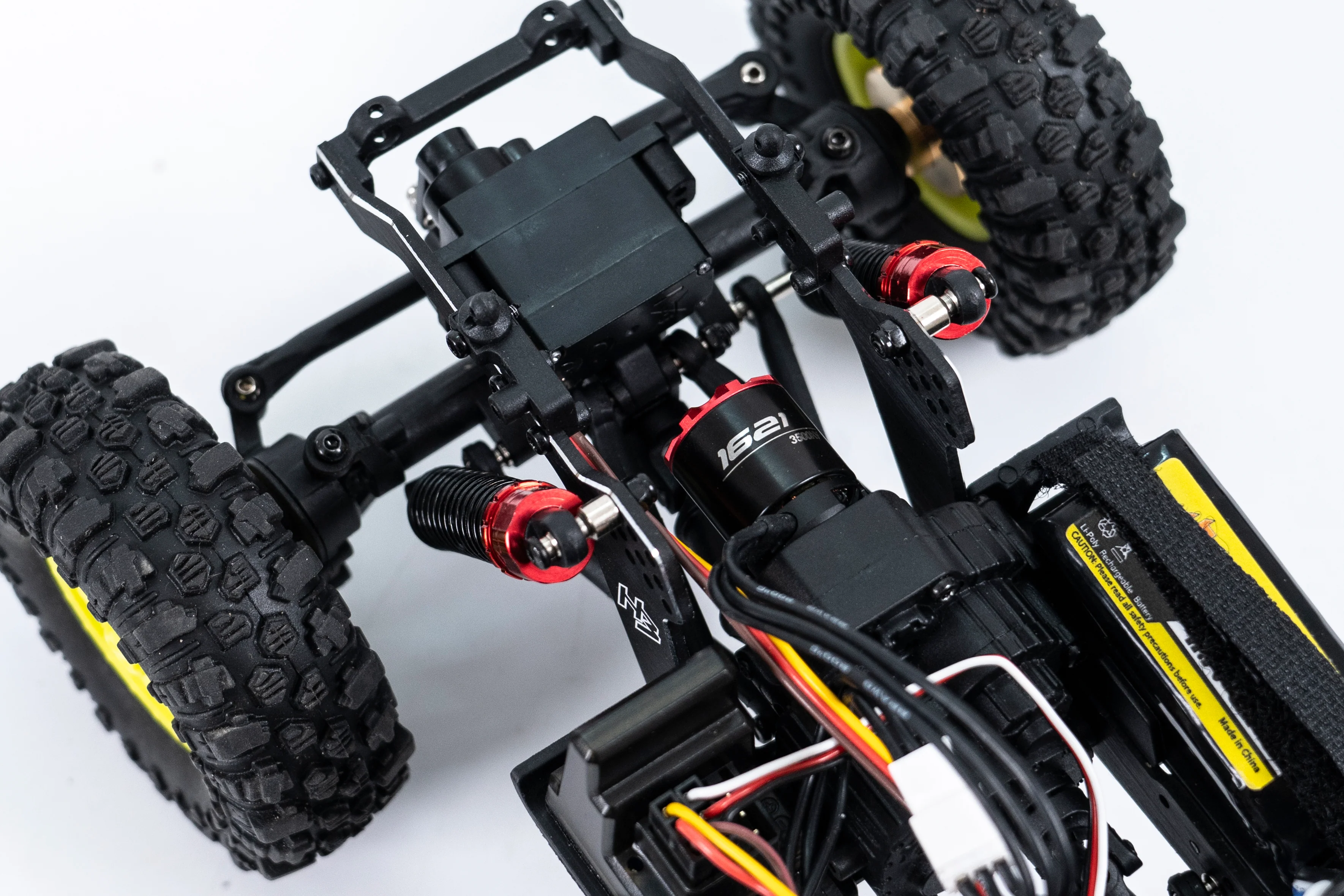 Hobby Plus 1/18 CR 18P PRO Brushless Juice Up 4X4 RTR Rock Crawler - Red - Image 21