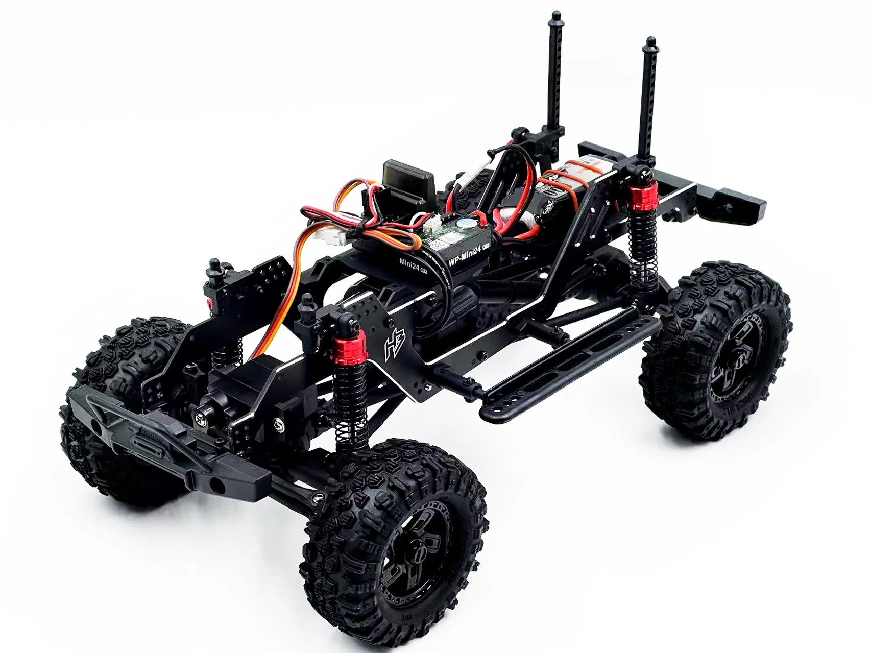 HobbyPlus 1/18 CR 18P V3 Brushless T-Hunter 4X4 RTR Rock Crawler - Matte Green - Image 4