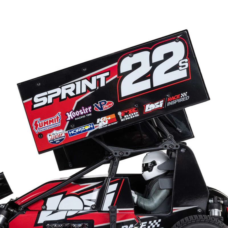 Losi 1/10 22S Sprint 2WD Brushless RTR (Battery & Charger Included) - Red - Image 10