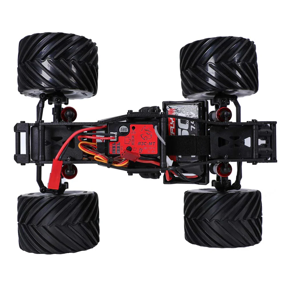 Redcat MT-18 - 1/18 Scale Brushed Monster Truck - BLUE - Image 18